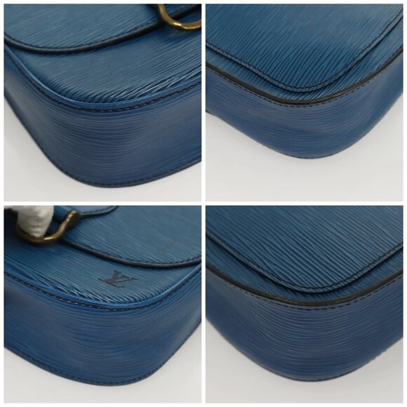 LOUIS VUITTON Epi Saint Cloud PM Shoulder Bag Blue - Picture 16 of 16